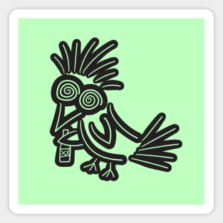 Loopy Bird (CRAZY)  - Accessories Design ONLY Magnet